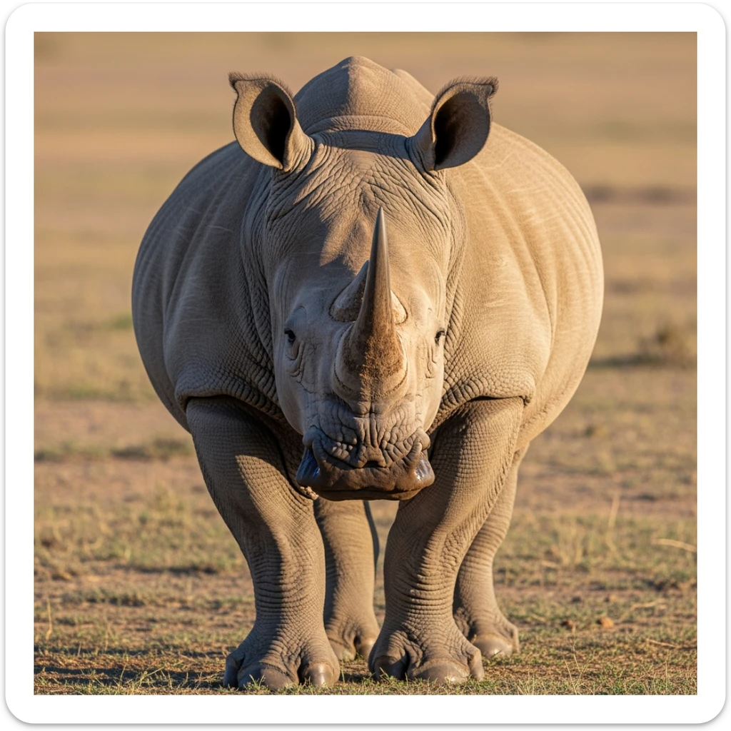 Rhino sticker