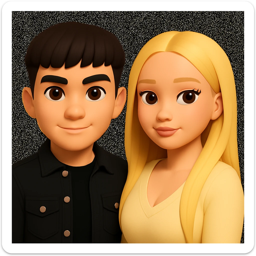 Make the upper body of the girl slightly more voluminous with very subtle and natural changes, and shift the girl slightly to the right. Preserve the original style and look of the image. sticker