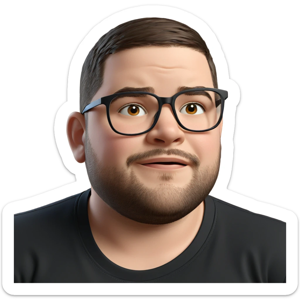 portrait of a boy indoors sticker