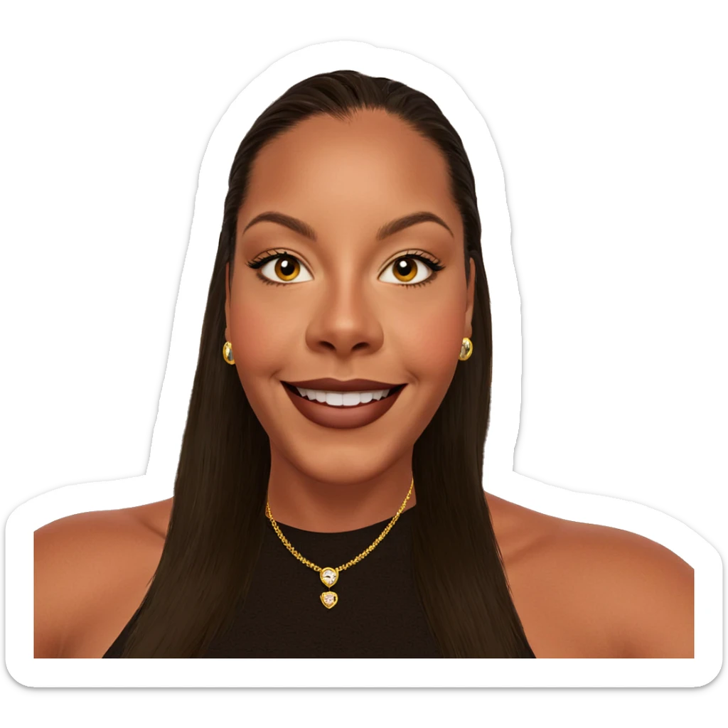 happy couple with jewelry sticker