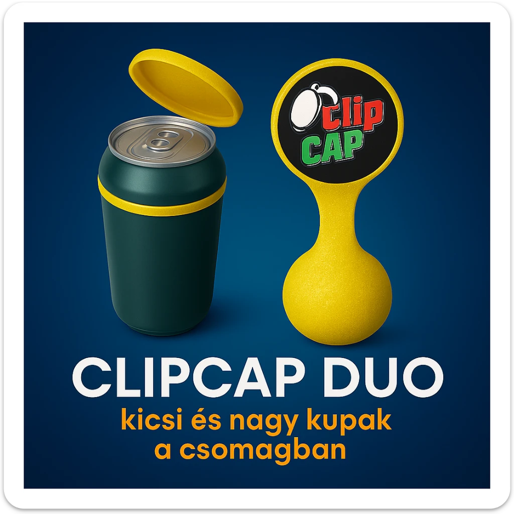 Change the color of the caps on the main image to yellow, matching the texture and shade of the yellow cap in the reference image. Keep the background, box, and text unchanged. sticker