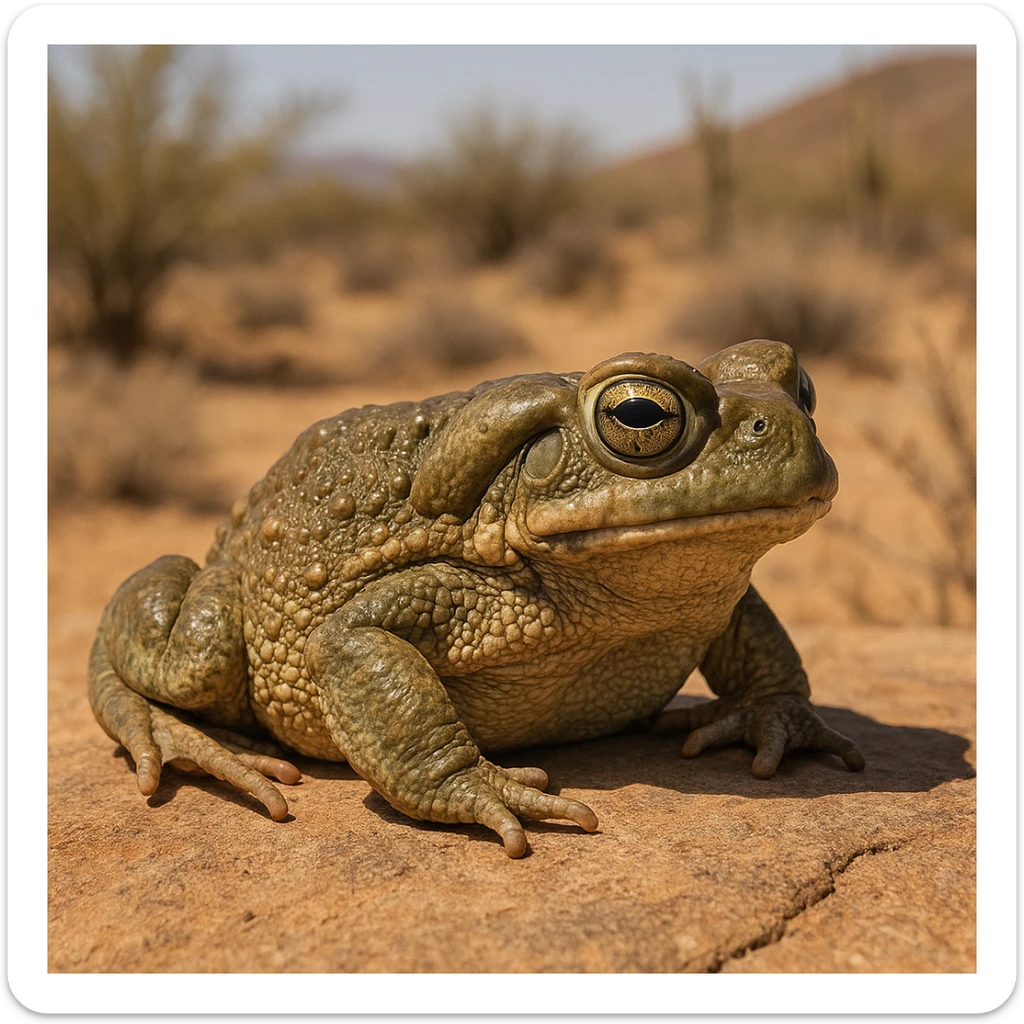Sonoran toad sticker