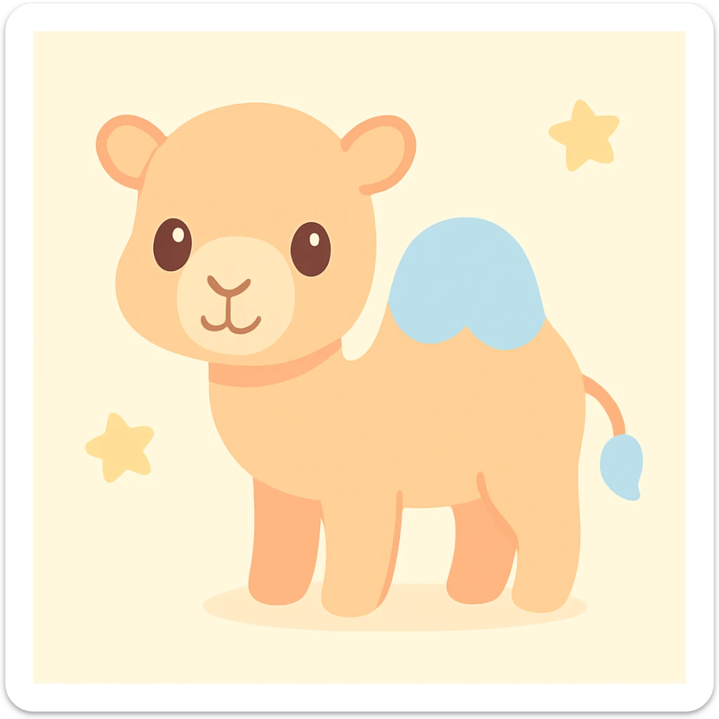 Camel sticker