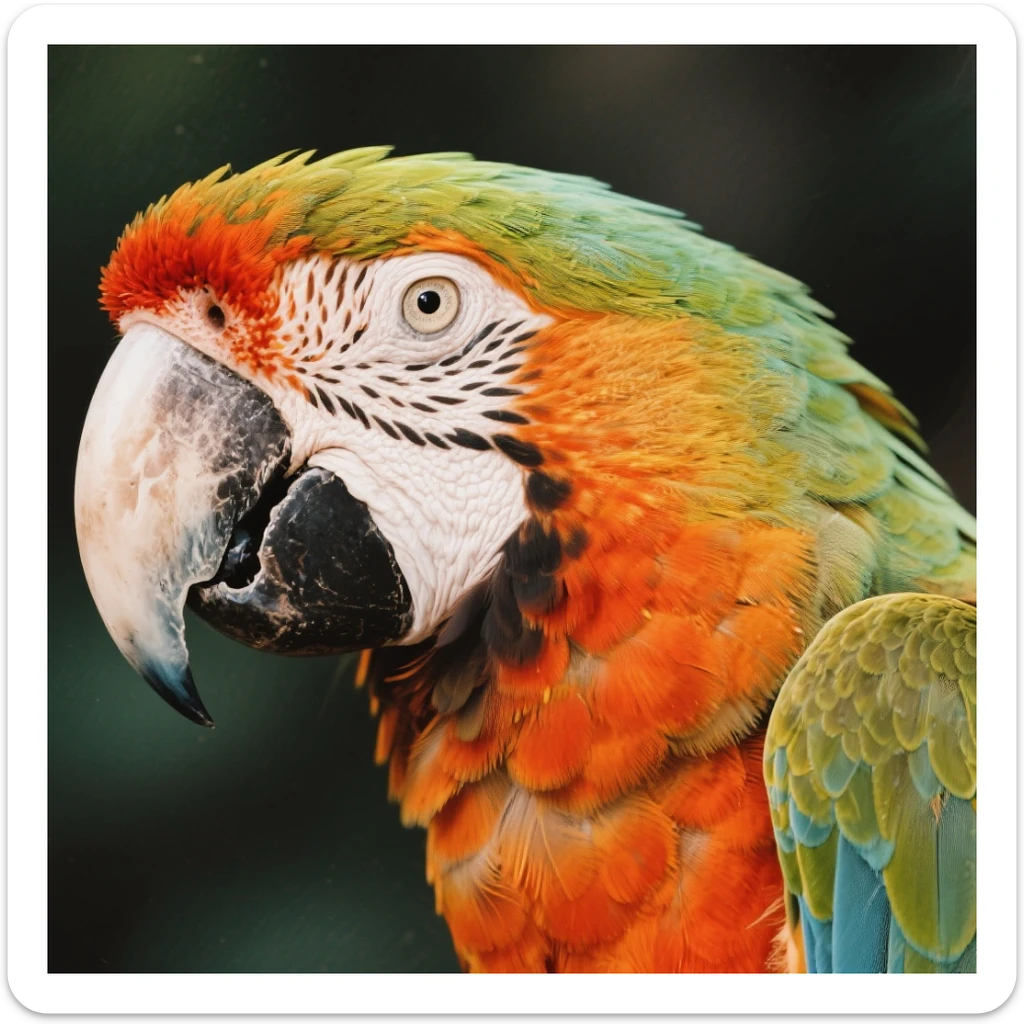 Parrot sticker