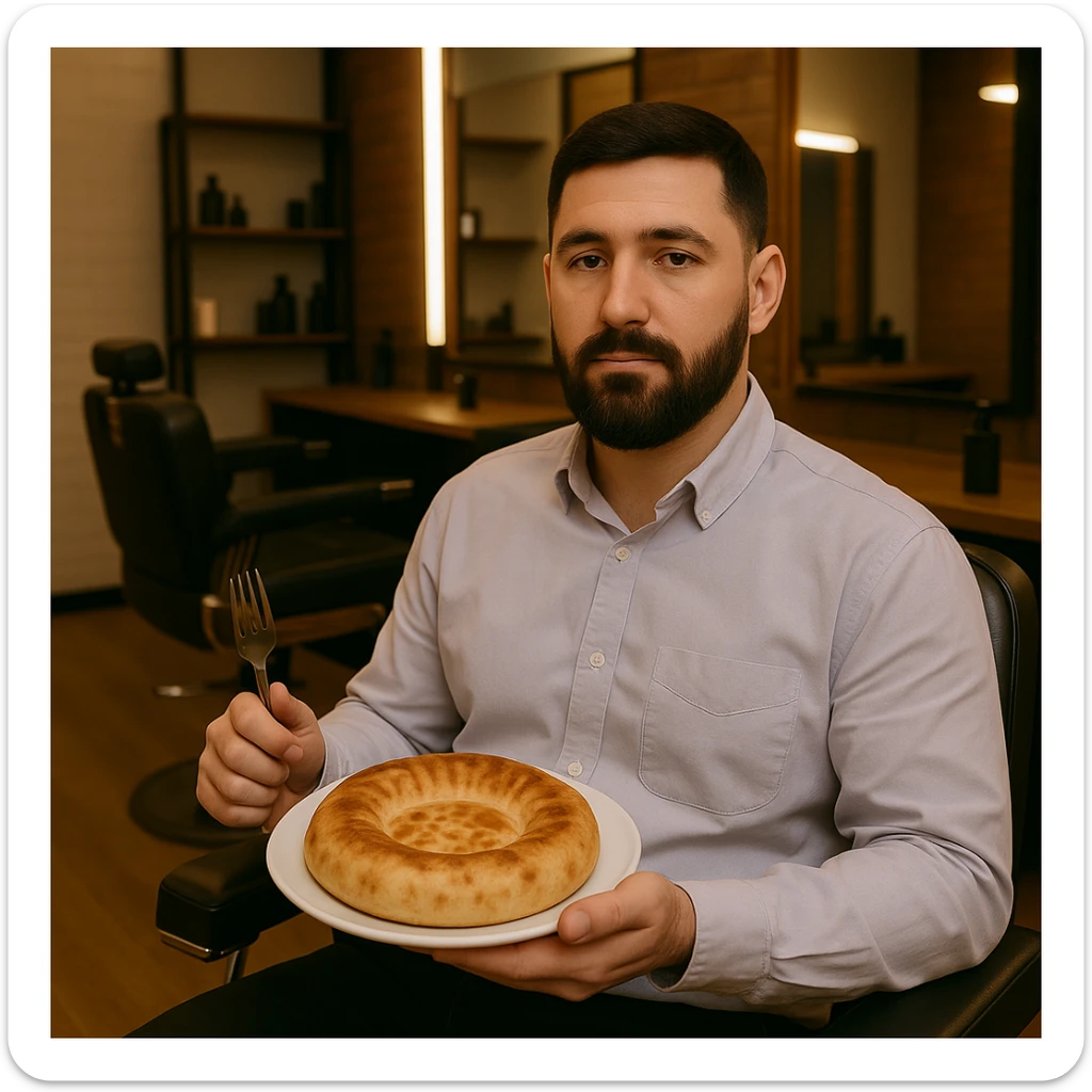 birinchidagi odamni yuziga 2 rasmdagi odamga uxshatib chizib bergin xuddu shunday non yen utirganini sticker