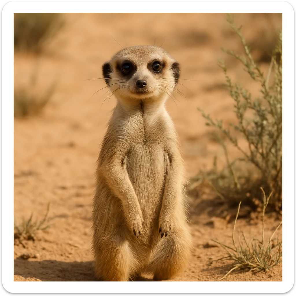 Meerkat sticker