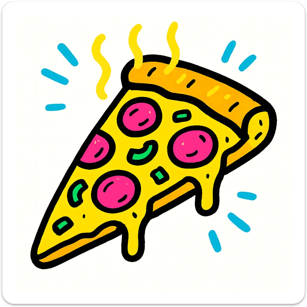 pizza sticker