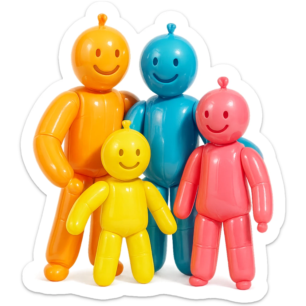 group of people sticker