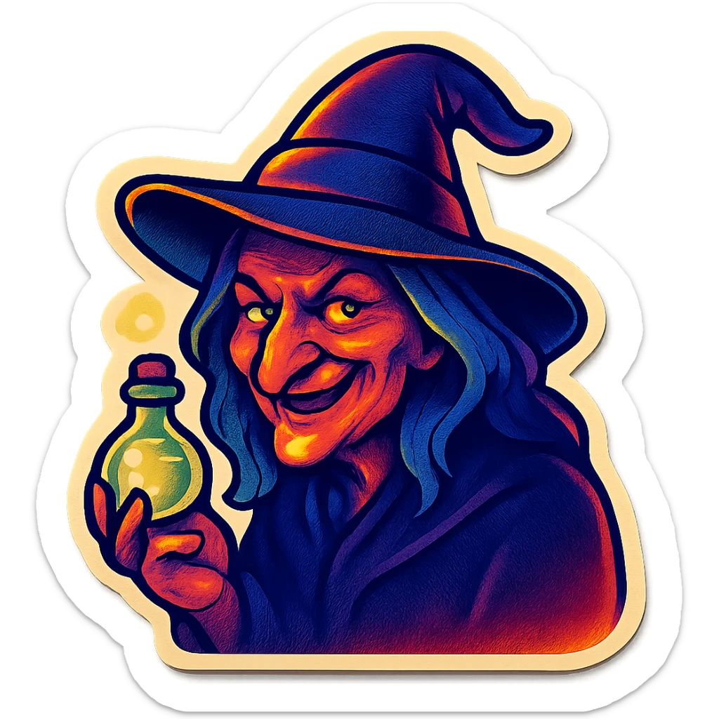 what about a coven croney? sticker