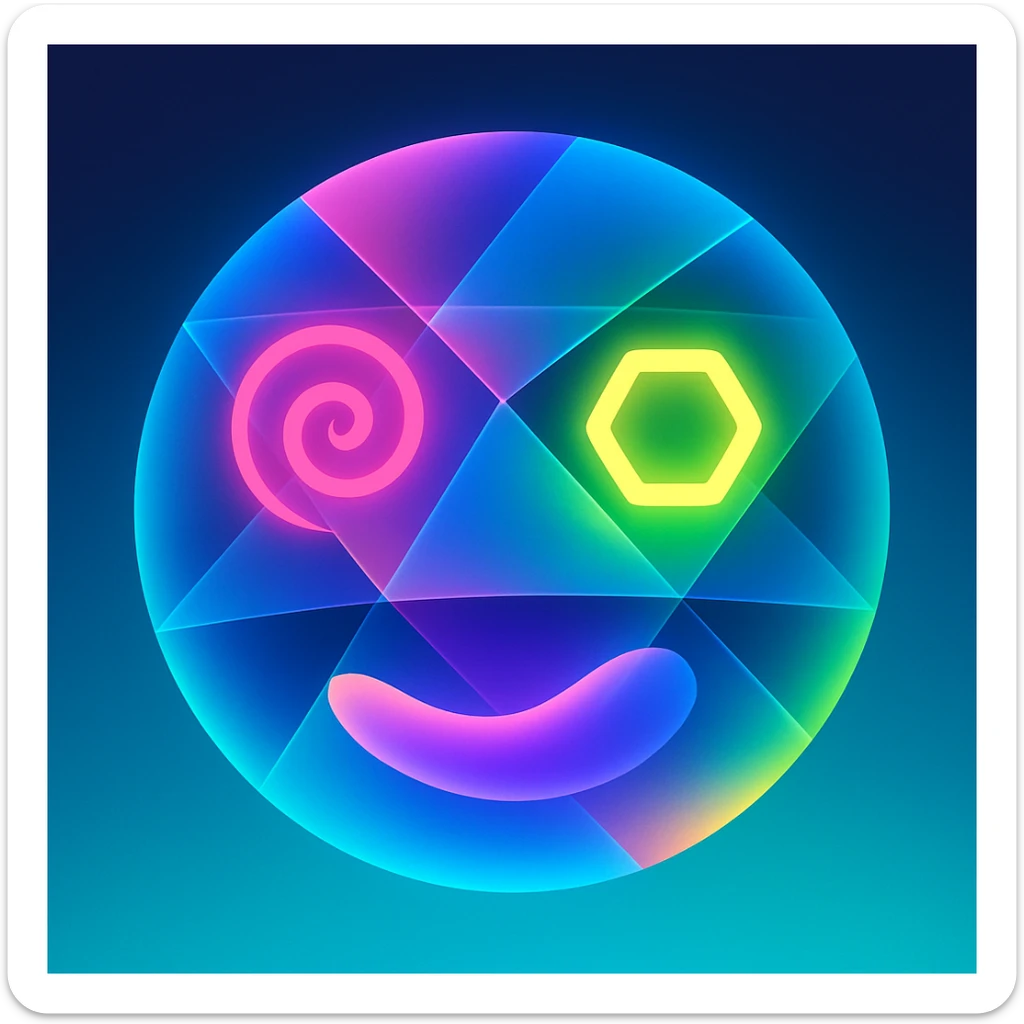 Unique and abstract emoji 152907 sticker