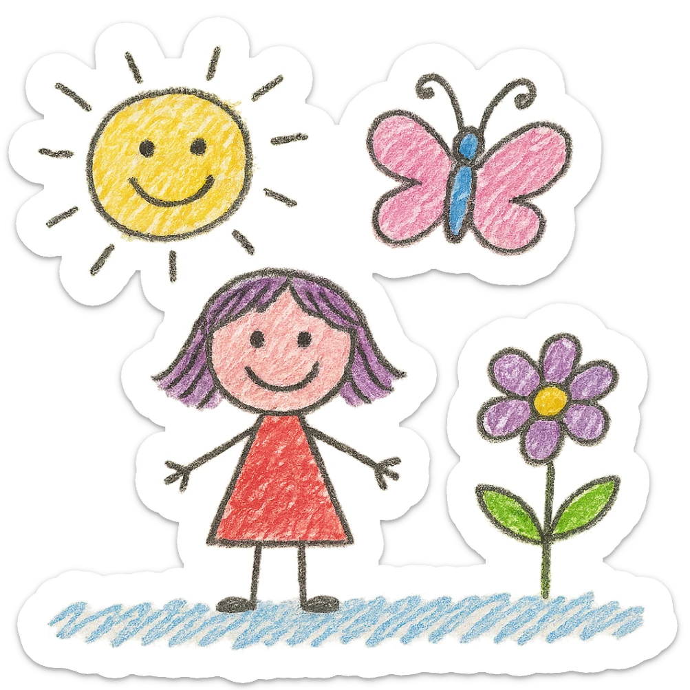 pink aesthetic sticker sheet with girly icons, pastel pinks, flowers, butterflies, whimsical shapes sticker