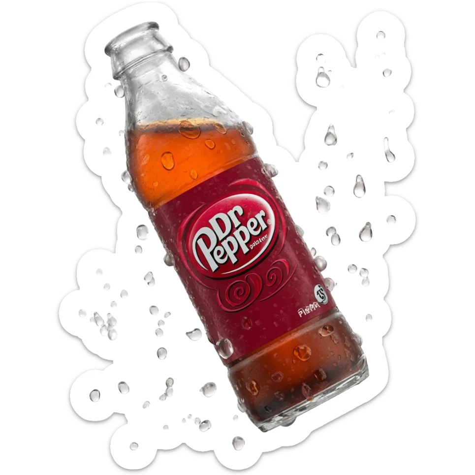 Dr.Pepper floats sticker