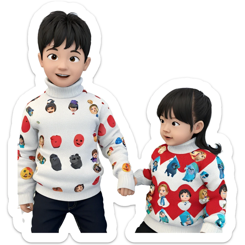 cozy moments with friends sticker