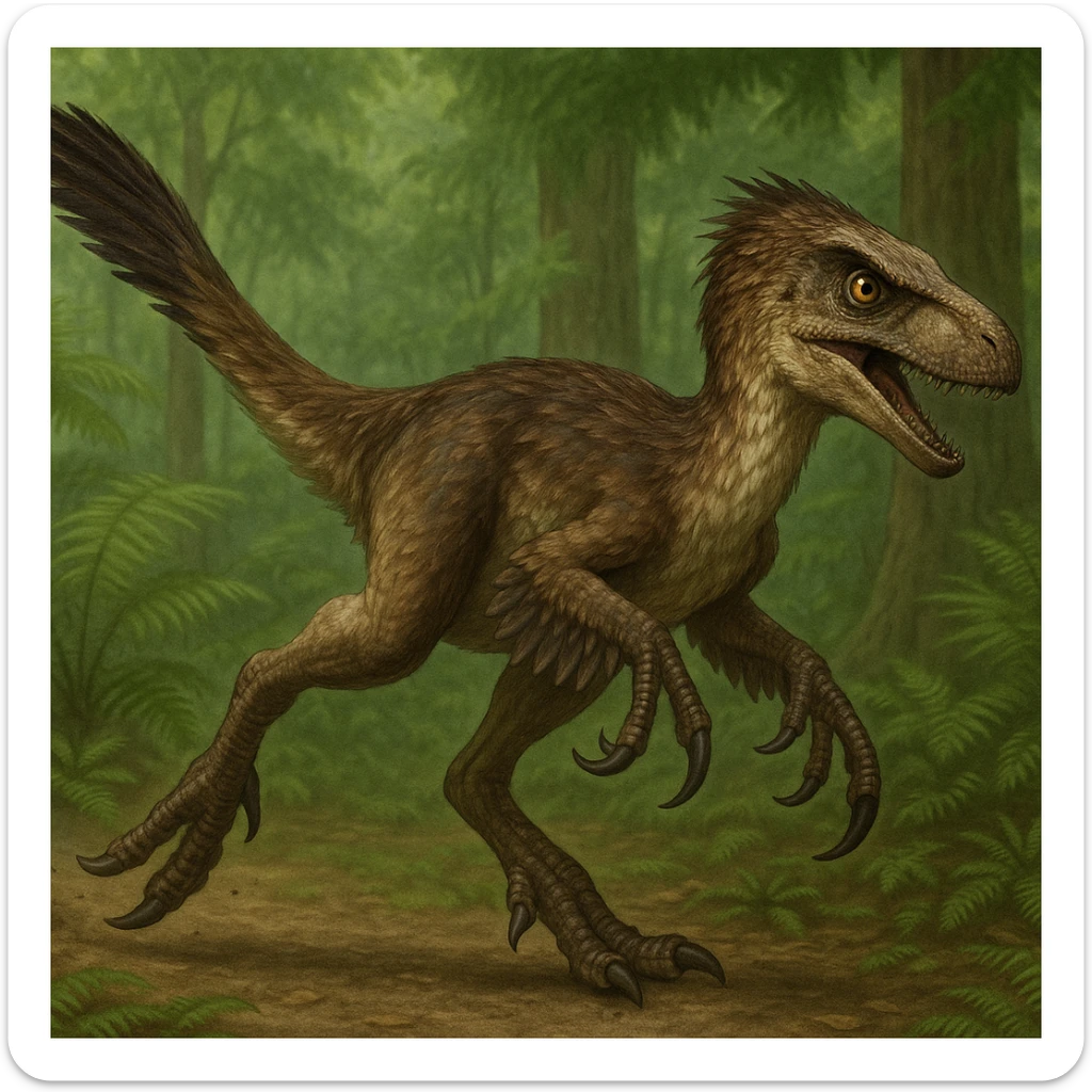 Velociraptor sticker