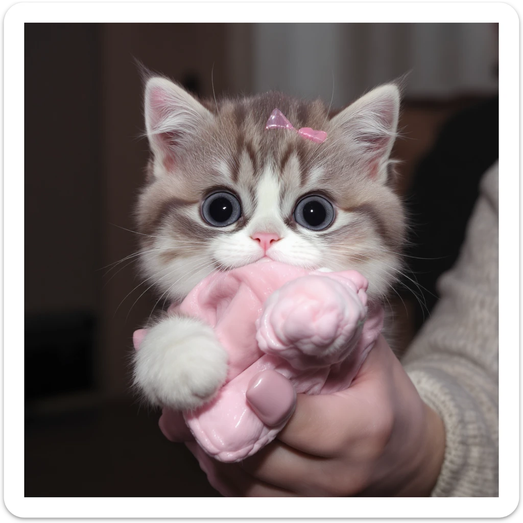 cute and shiny object sticker