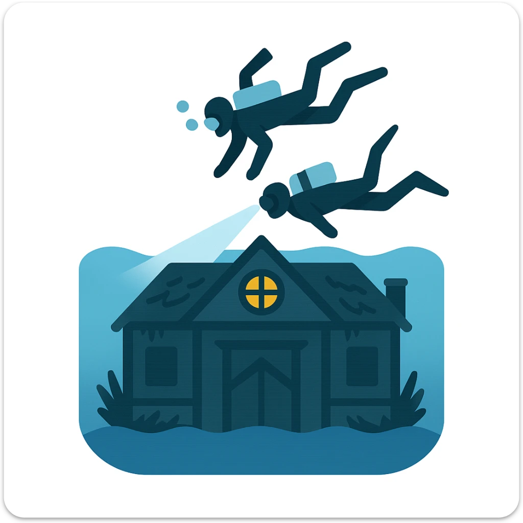 an emoji that symbolizes this movie the deep house sticker