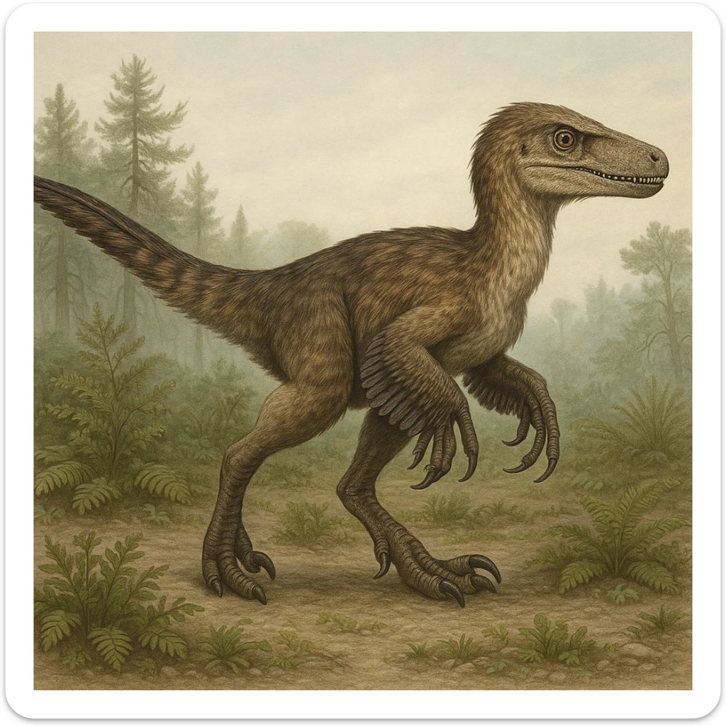 Velociraptor sticker