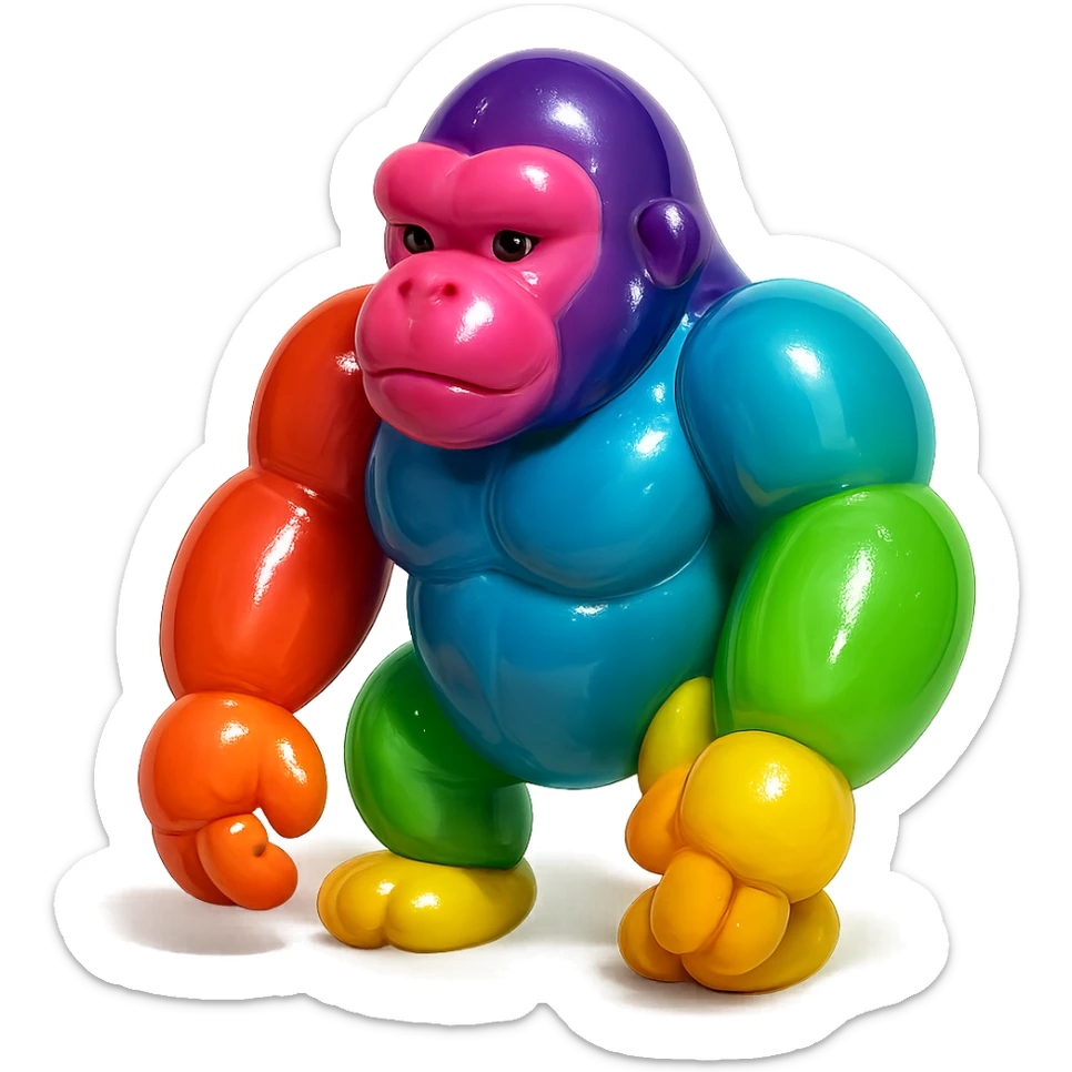 Gorilla sticker
