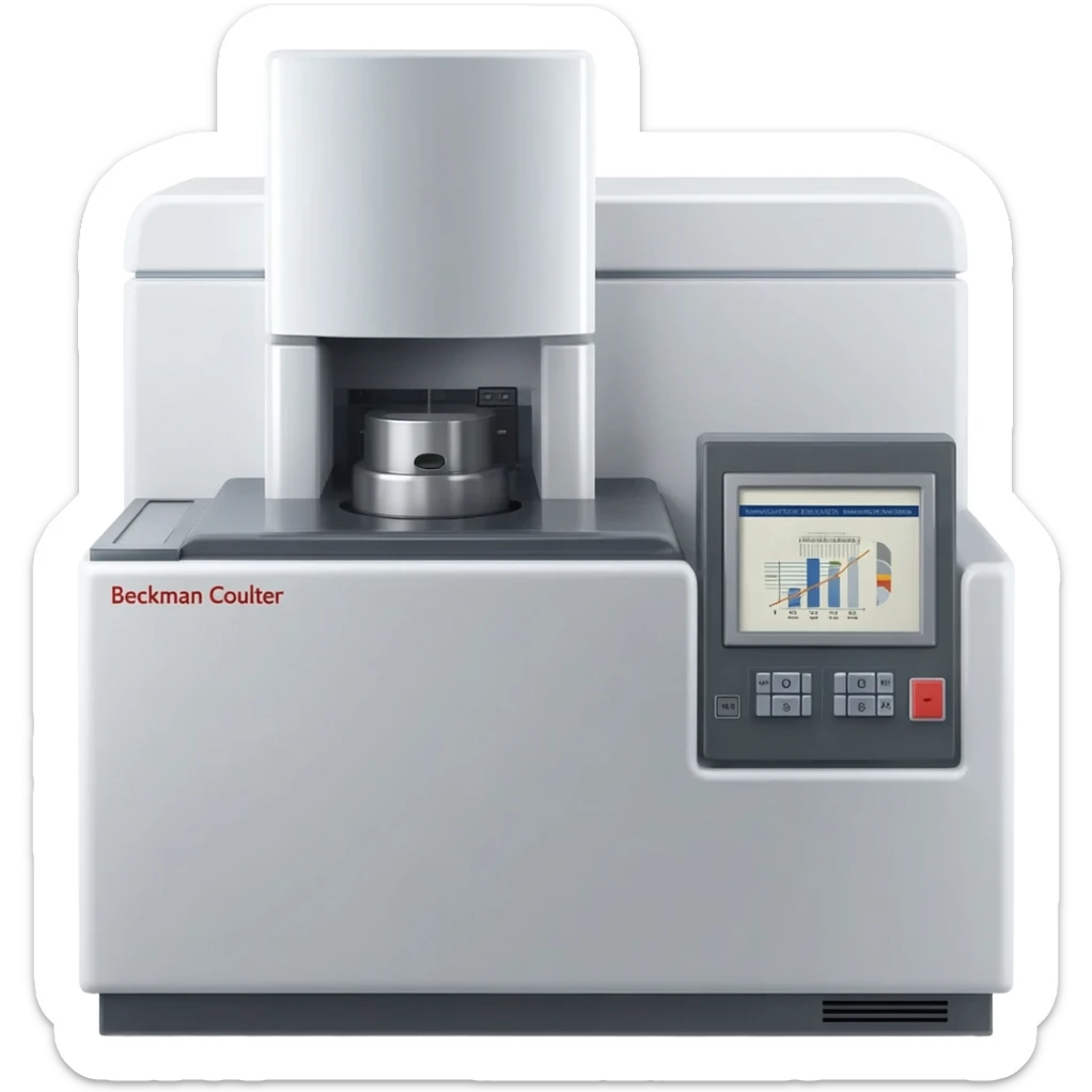 beckman coulter biophysics AUC xla analytical ultracentrifuge sticker