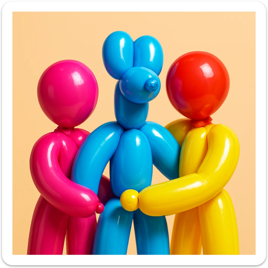 group of people sticker