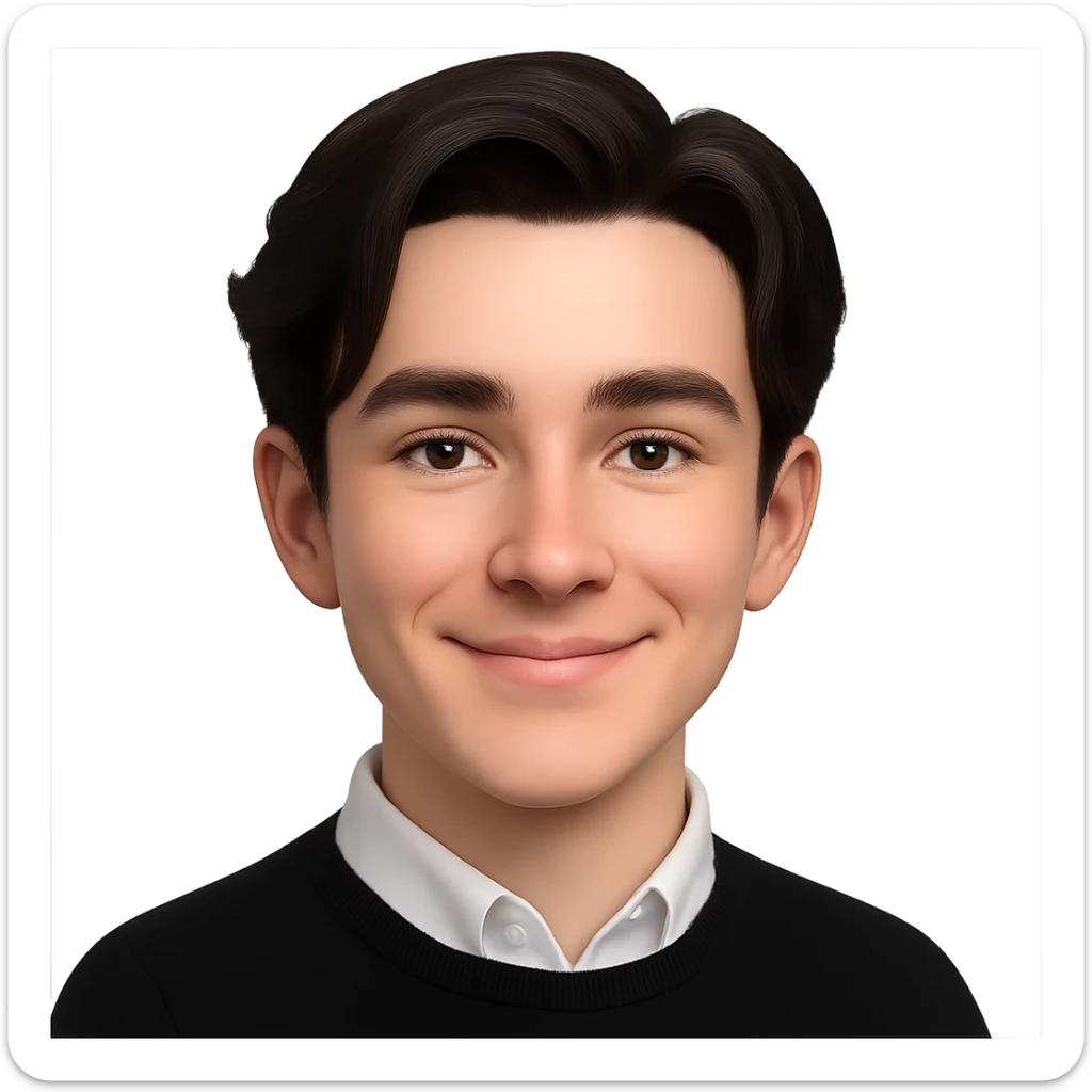 Create a photorealistic emoji-style portrait inspired by the Apple emoji look. The portrait should be glossy and rounded with a transparent background, capturing the essence of Apple's emoji style in a photorealistic manner. sticker