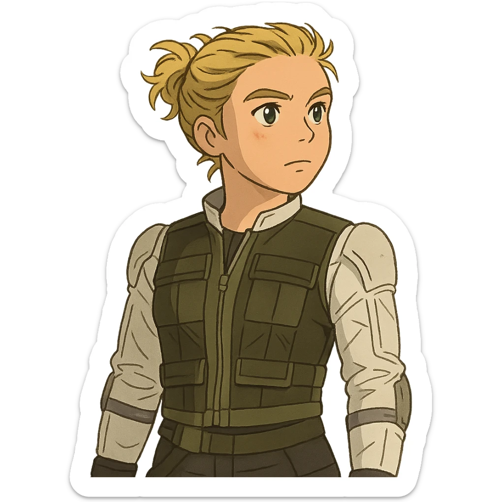 yelena belova played by florence pugh, marvel sticker