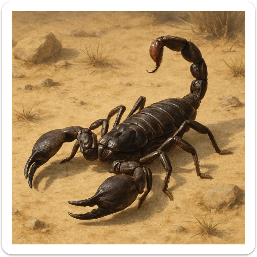 Scorpion sticker
