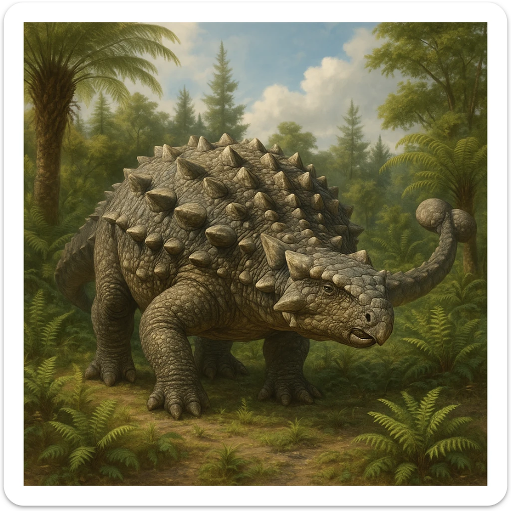 Anklyosaurus sticker