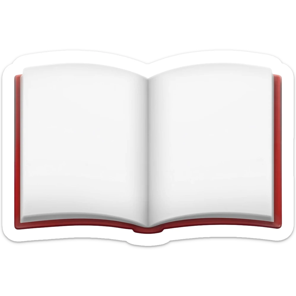 WRITING BOOK sticker