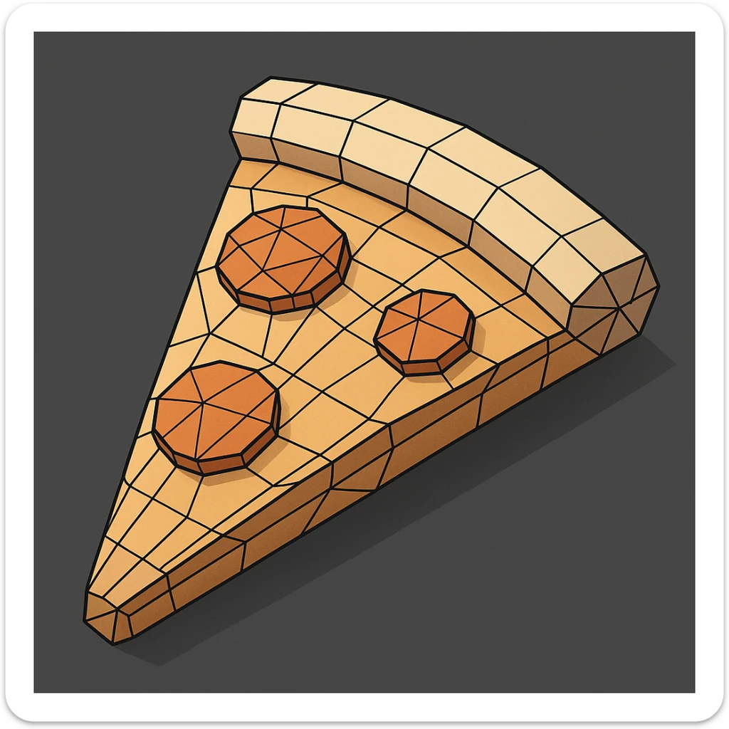slice of pizza sticker