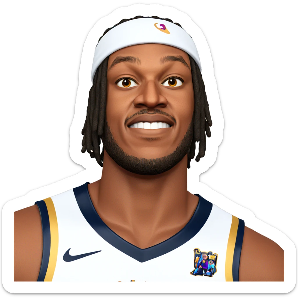 basketball dreams in motion sticker