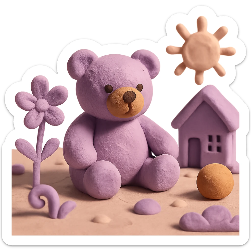 lavender mocha, cute and inviting sticker