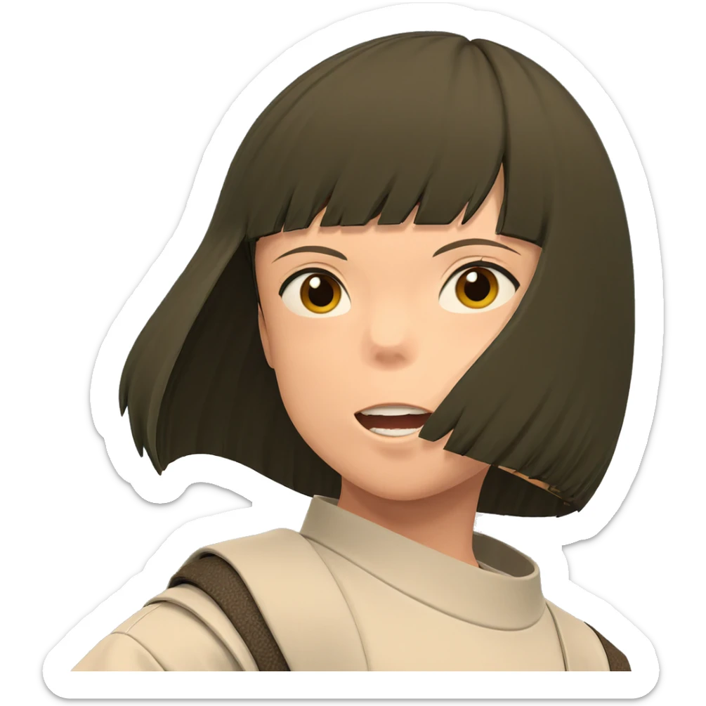 boy in japanese clothes outdoors sticker