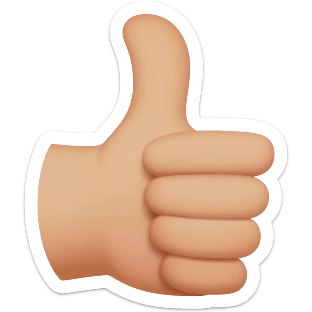 Thumbs Up sticker