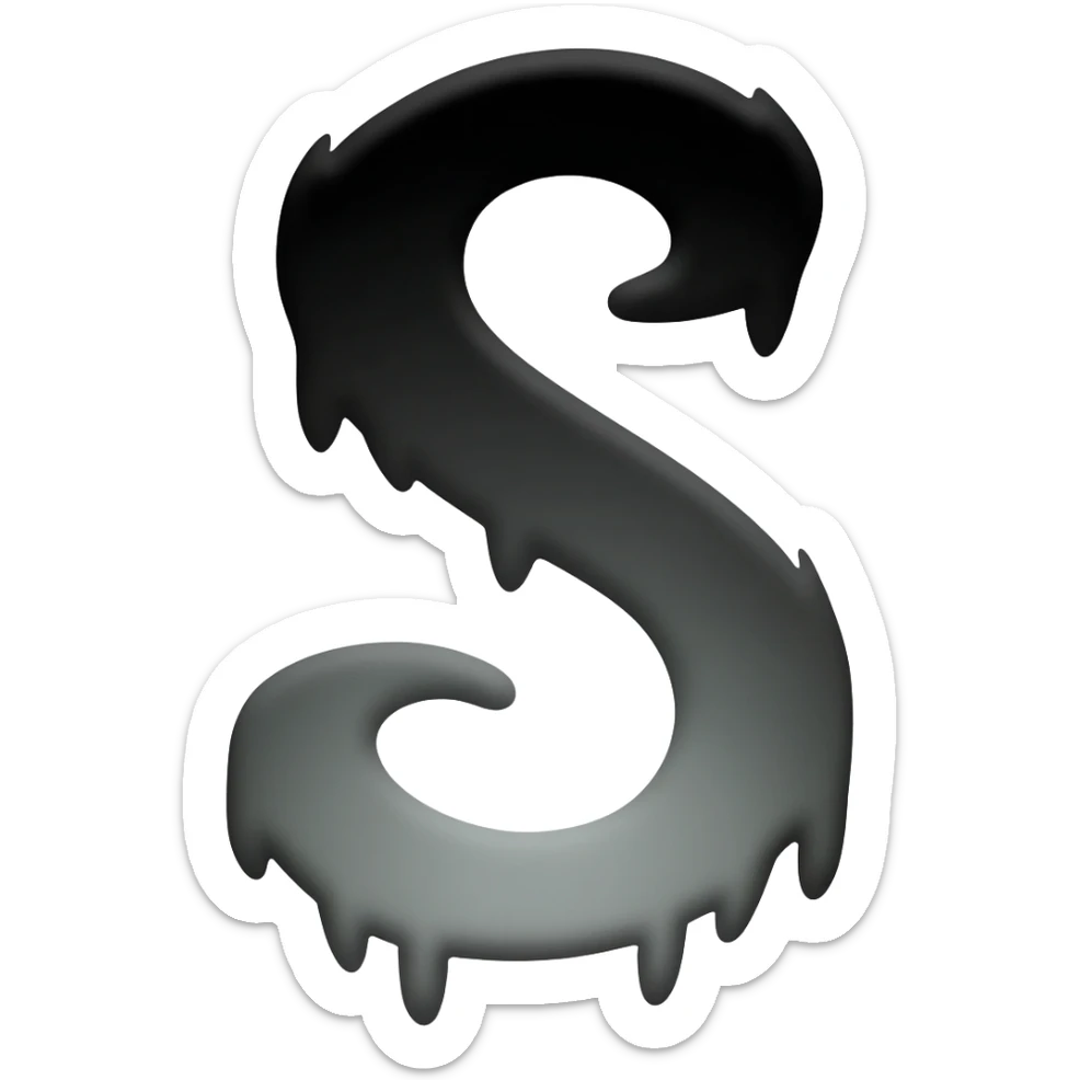 slipknot logo as an emoji (the s) sticker