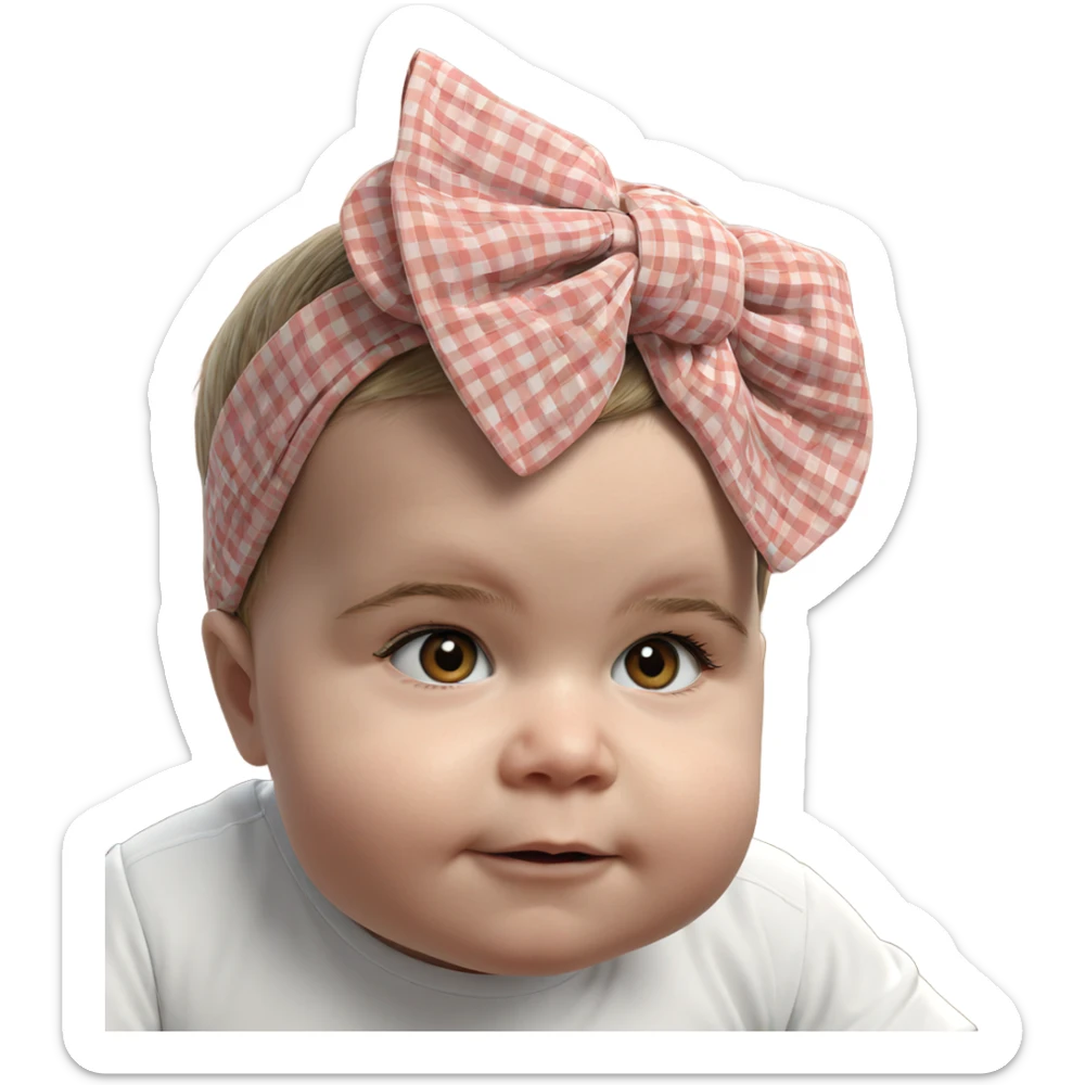 realistic solo portrait shot sticker