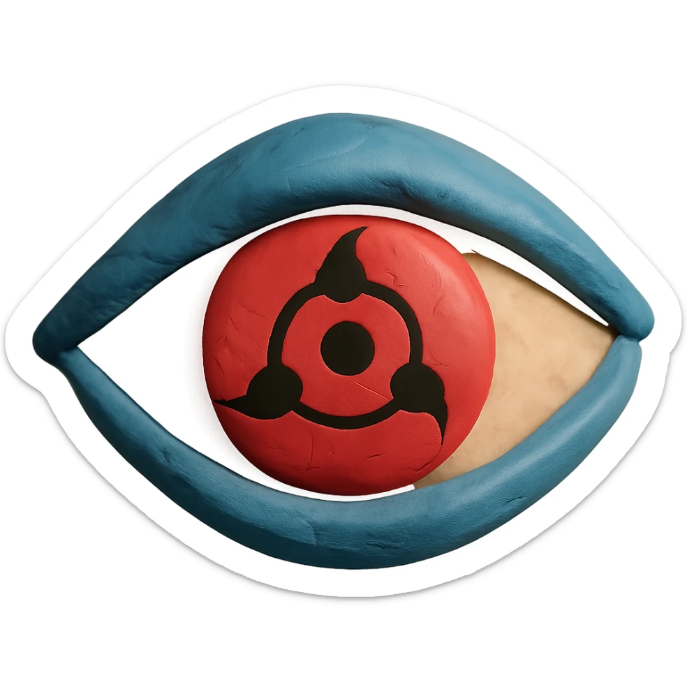 sharingan eye sticker
