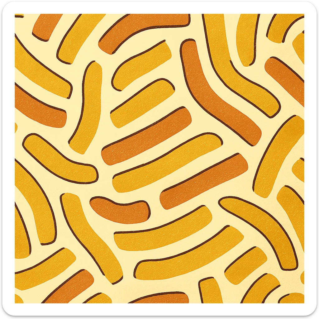 minimalist seamless yellow and orange paint streak texture, abstract, organic, flowing lines, no background, no letters, for overlay use, inspired by the reference image sticker