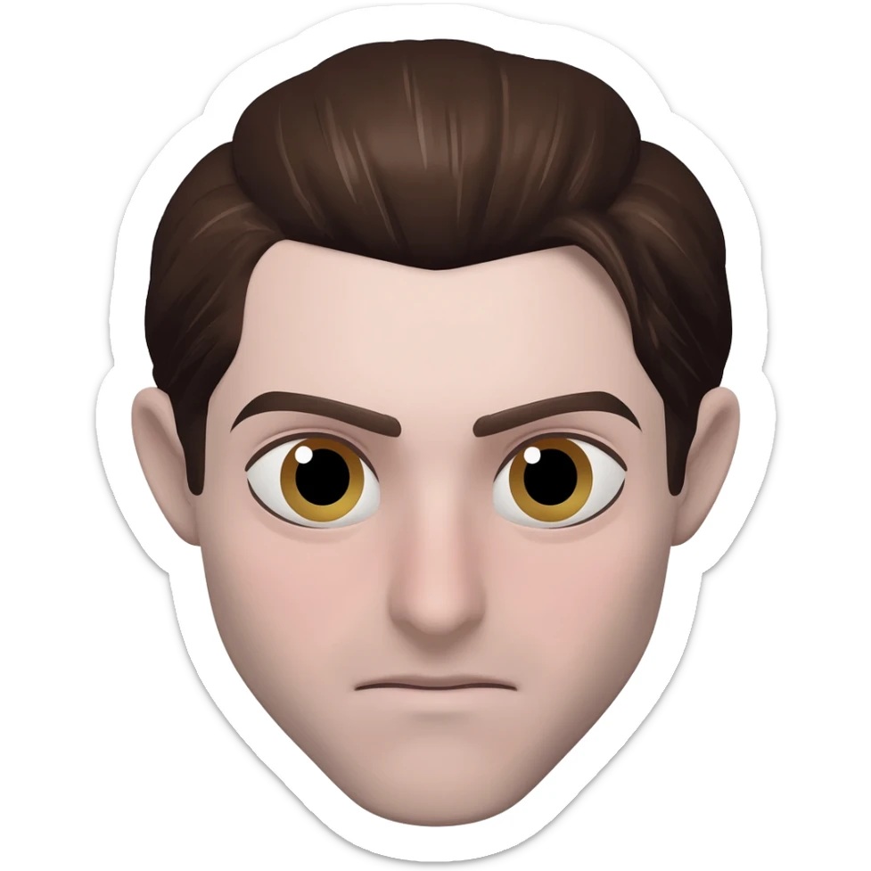 niffty from hazbin hotel sticker