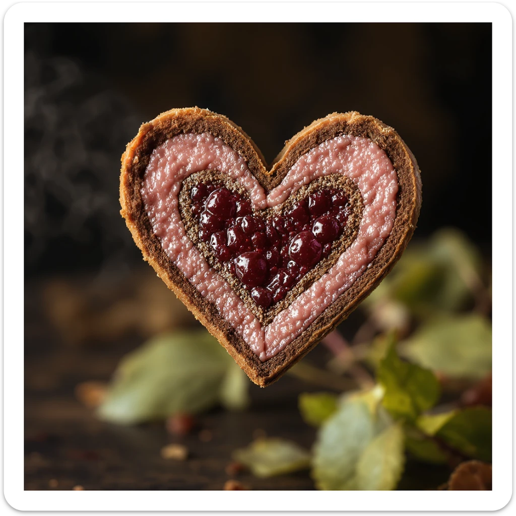 food heart emoji sticker