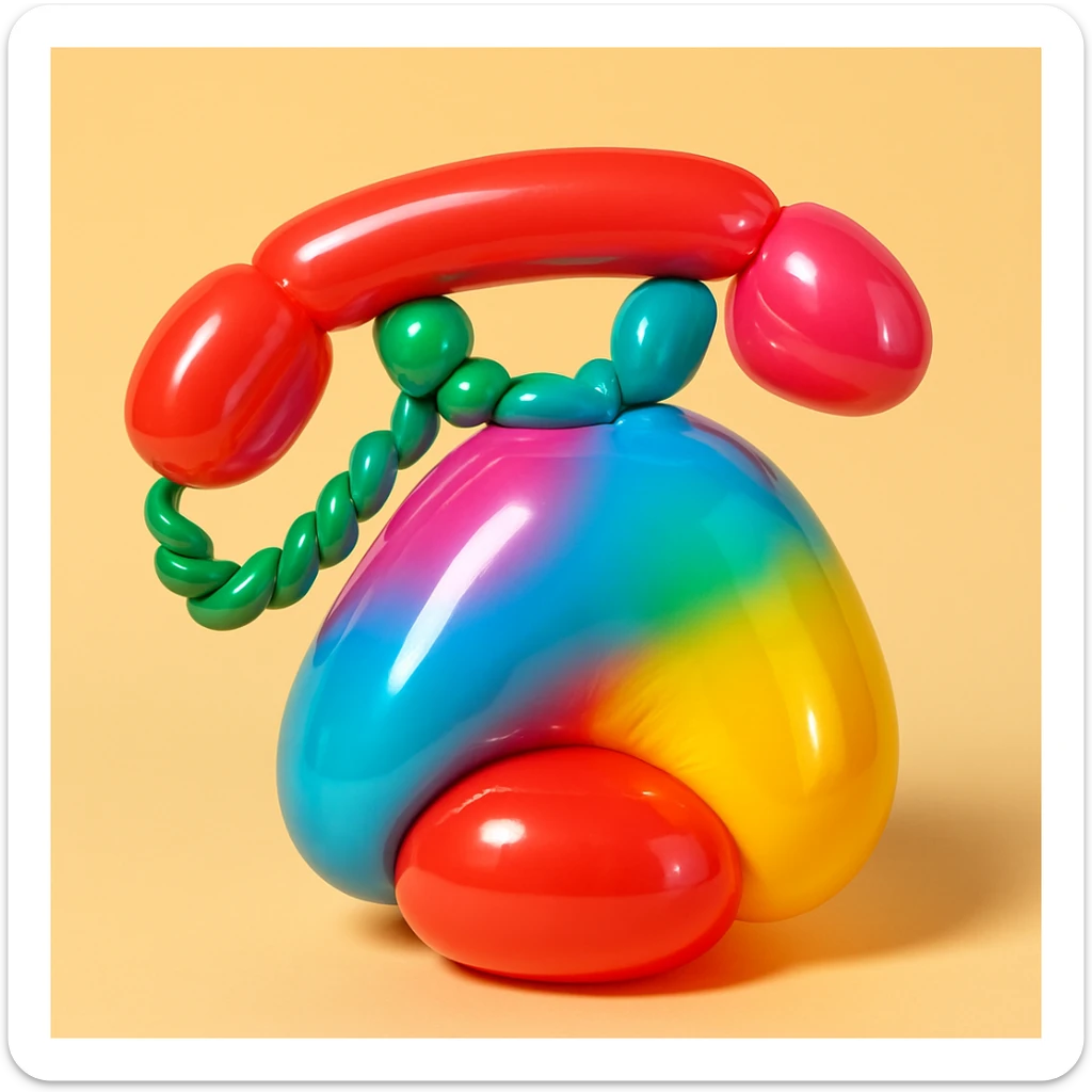 telephone sticker