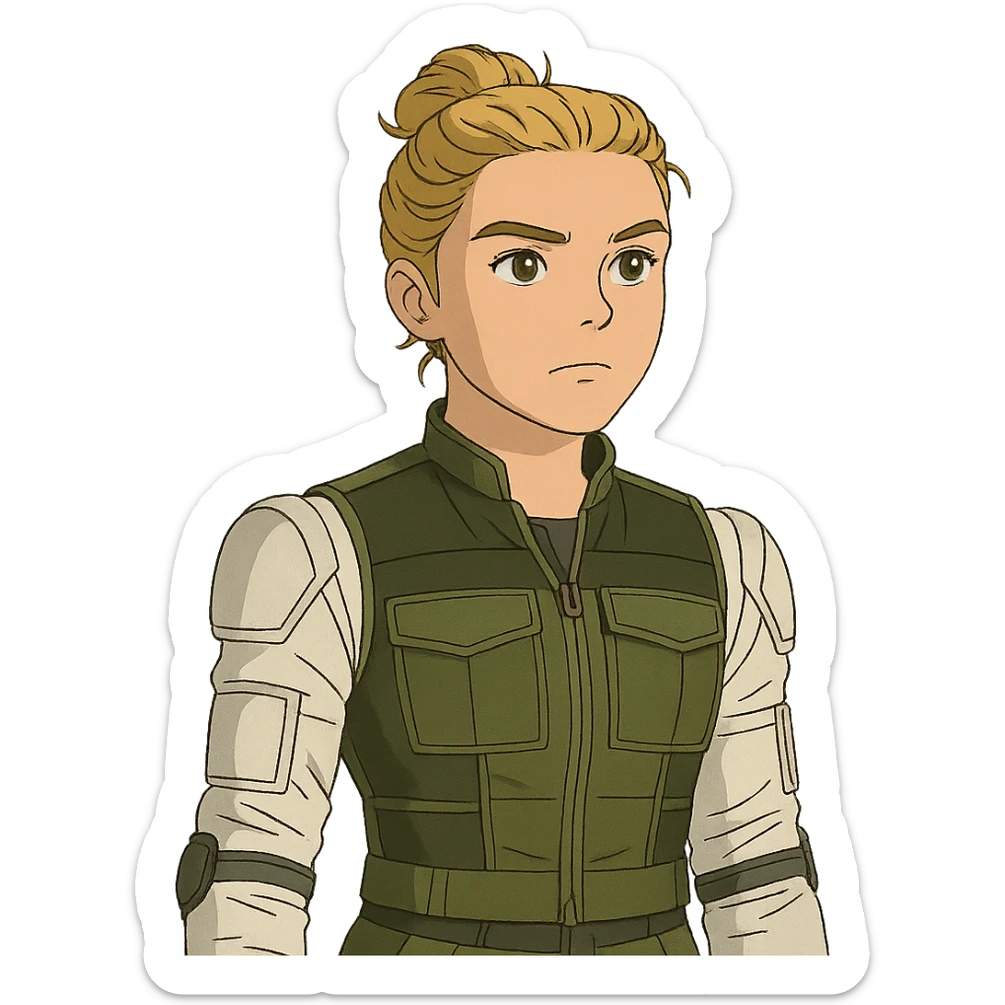 yelena belova played by florence pugh, marvel sticker