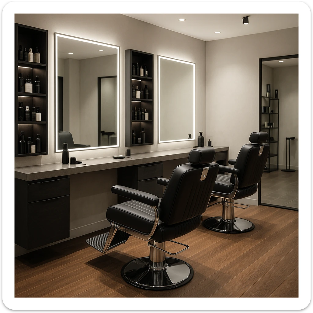 sartarosh xonani zamonaviy roq bulsin sticker