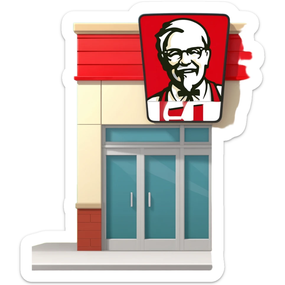 Kfc sticker
