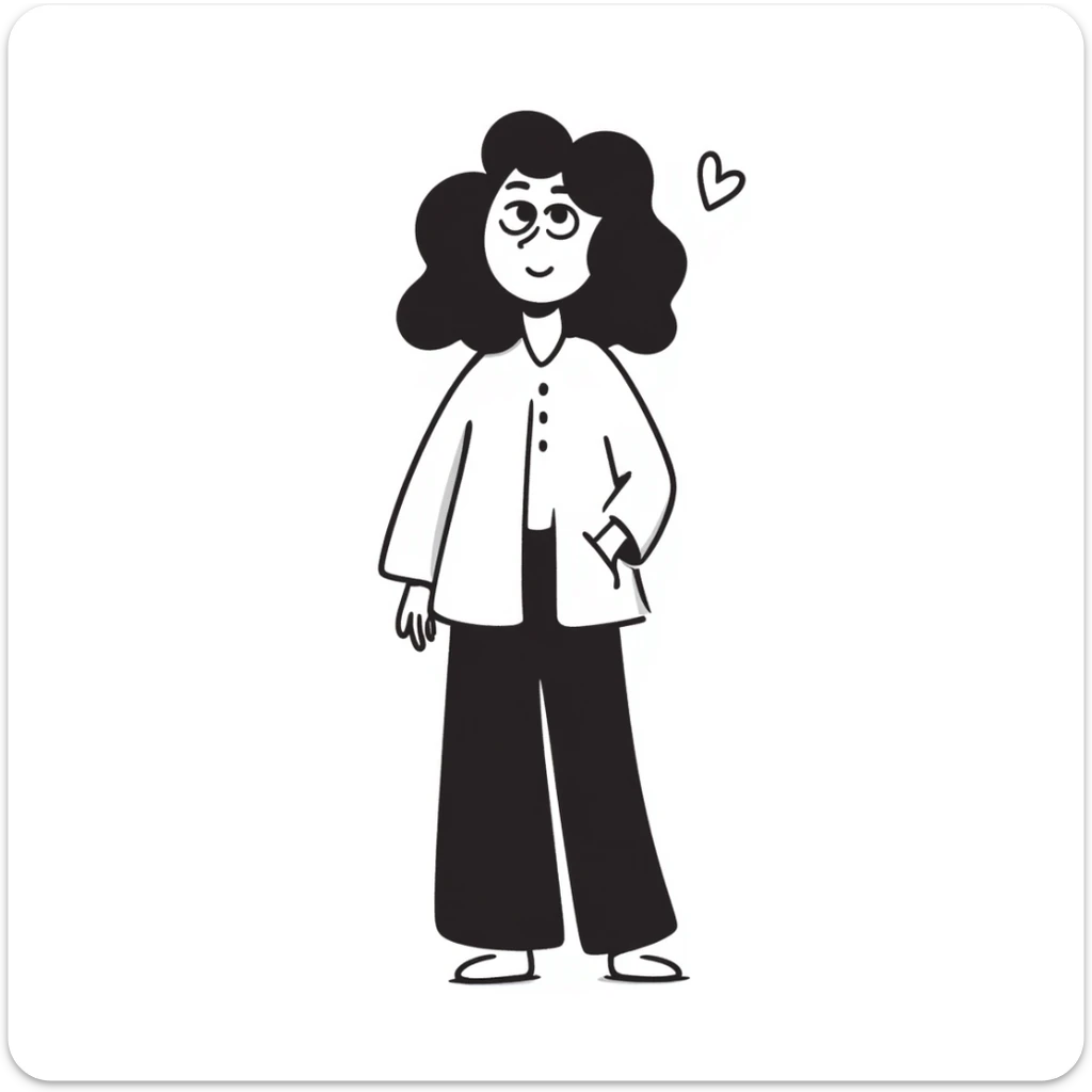 hand-drawn doodle style of 'Dana Dawson', playful, casual, with a small heart accent sticker