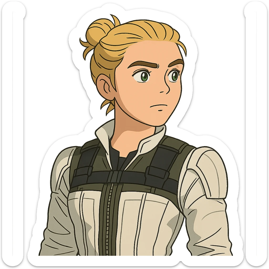 yelena belova played by florence pugh, marvel sticker
