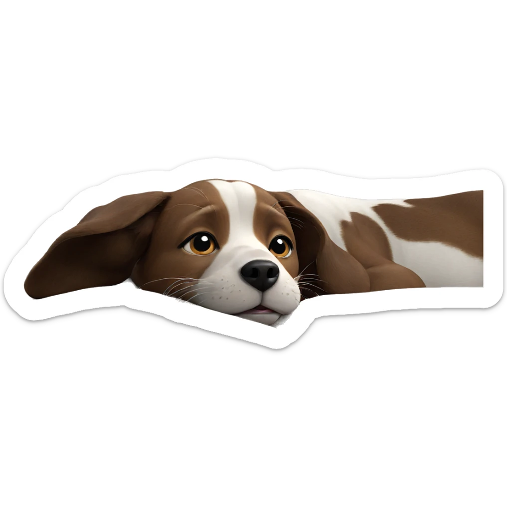 realistic animal portrait sticker