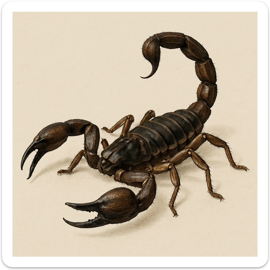 Scorpion sticker