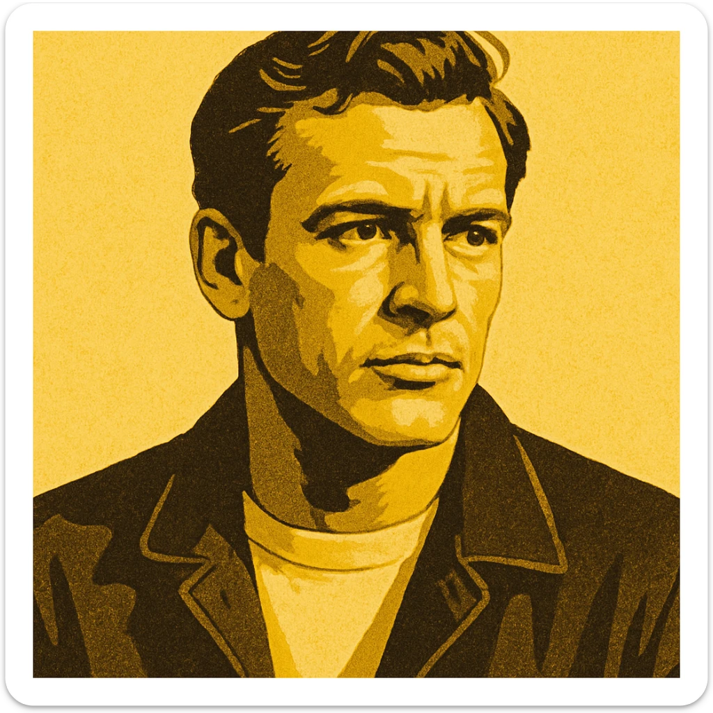 Create images of a man in different color schemes in the same style as the reference image. Keep the style consistent with the original man. sticker