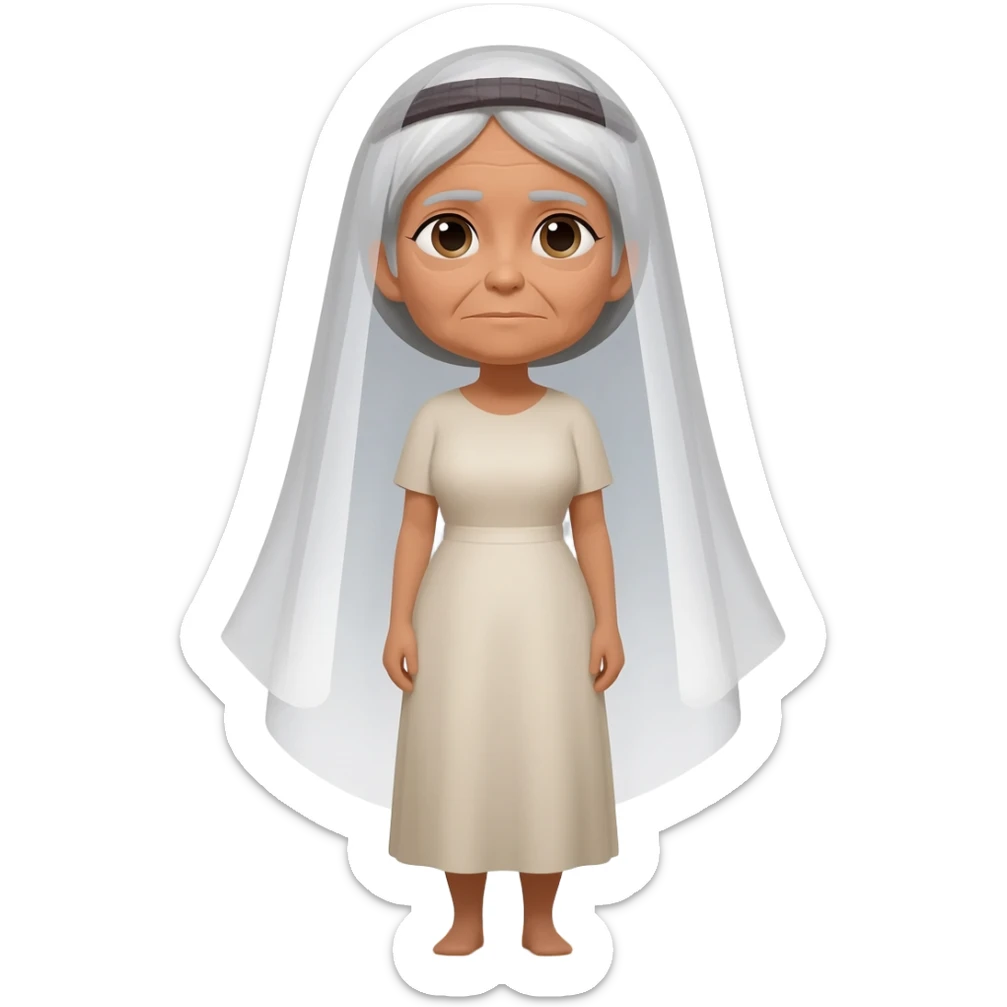 emoji dune grand mere voilee sticker